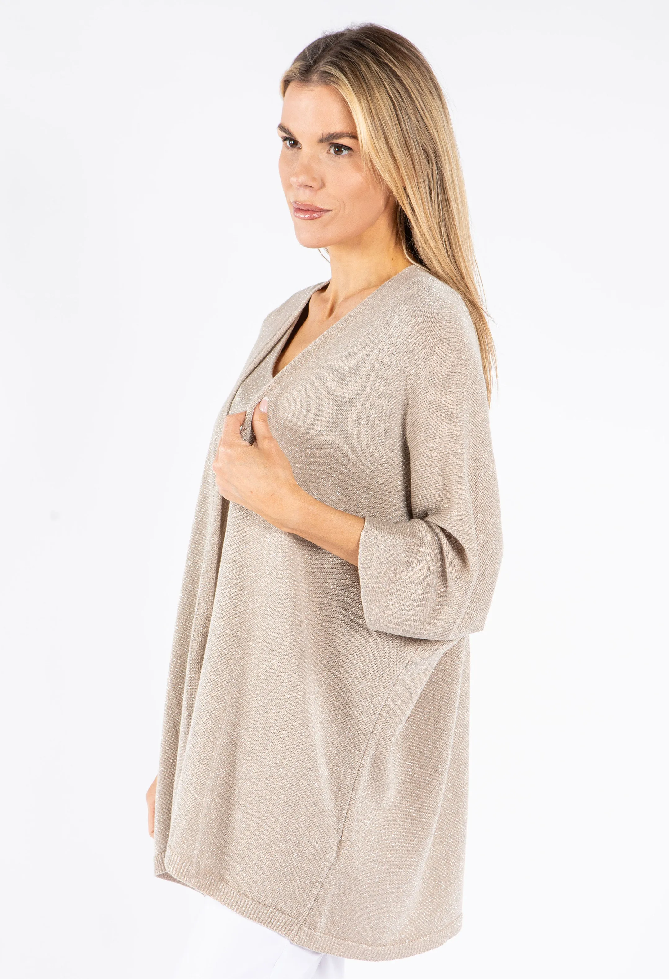 2 Piece Soft Lurex Knit