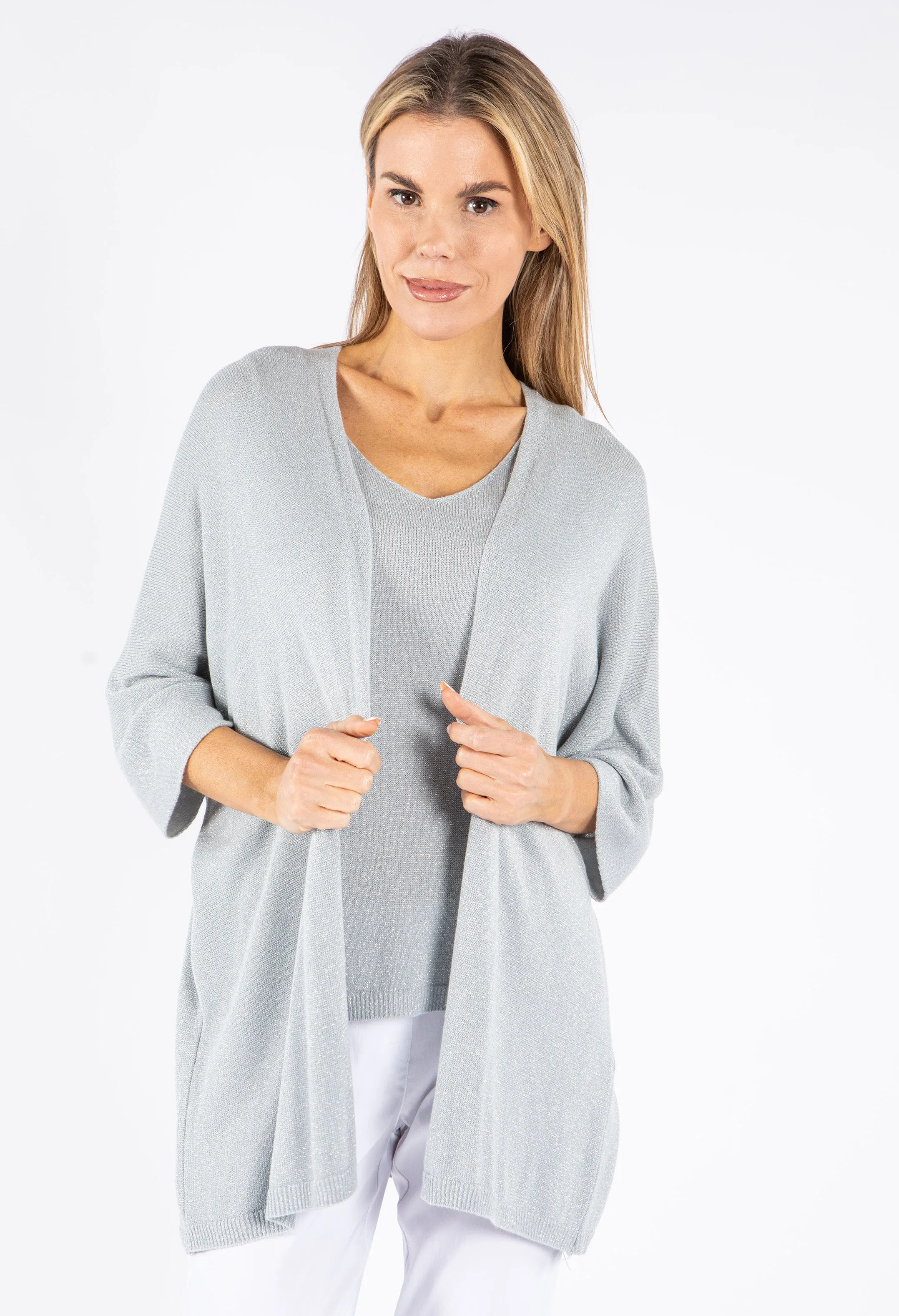 2 Piece Soft Lurex Knit