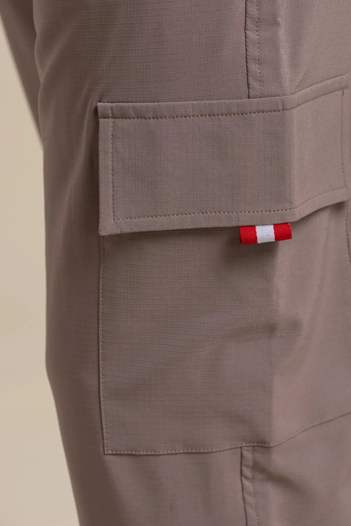 BROWN PATCH POCKET CARGO
