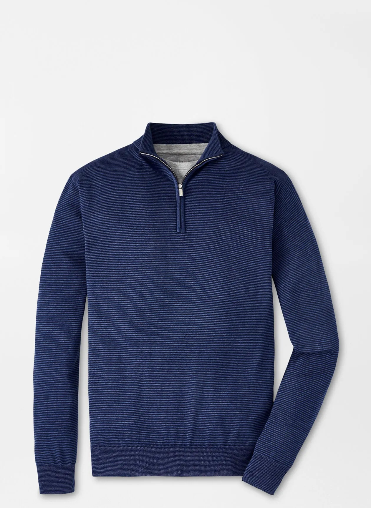 Canton Stripe Quarter-Zip Sweater