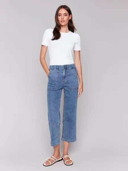 Charlie B Pork Chop Pocket Pant
