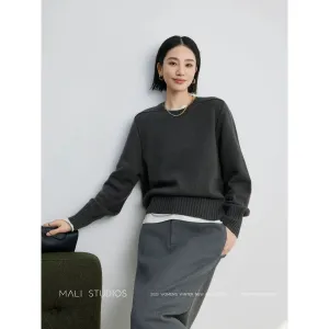 Classic Cashmere Pullover Sweater