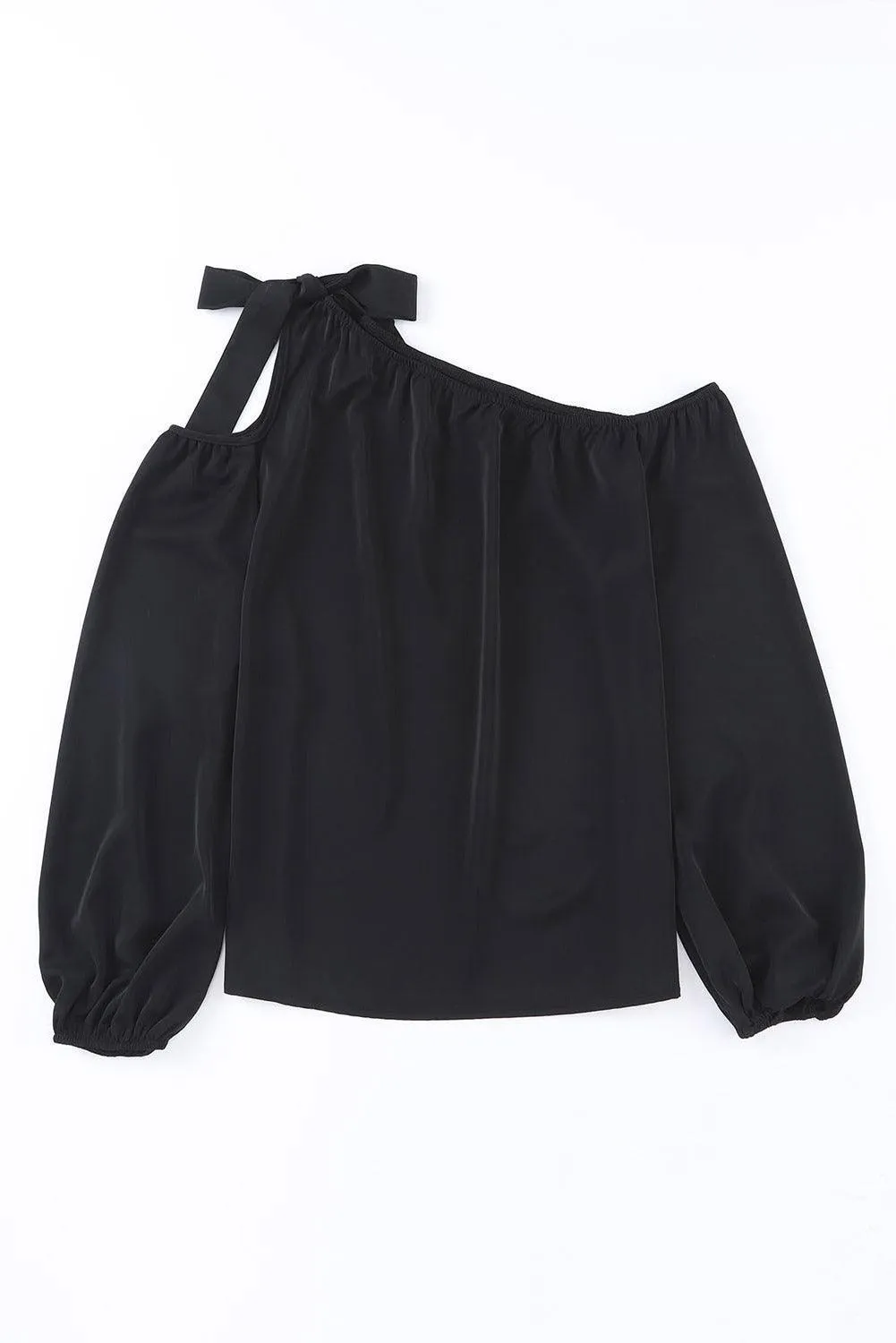 Confidence And Ease Long Sleeve Cold Shoulder Top