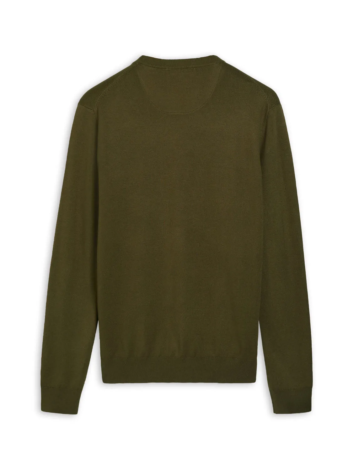 Crewneck Pullover in Algae