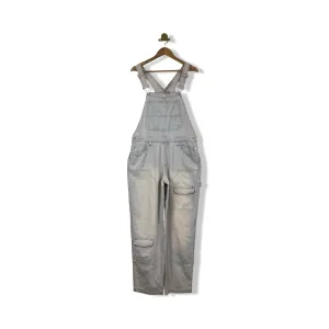 Décor Washed Denim Overalls