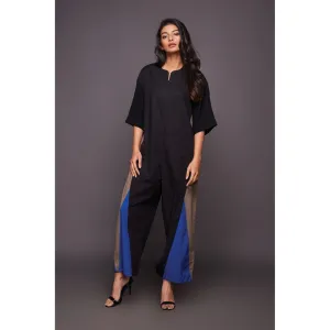 Deepika Arora Black Relaxed Fit Jumpsuit
