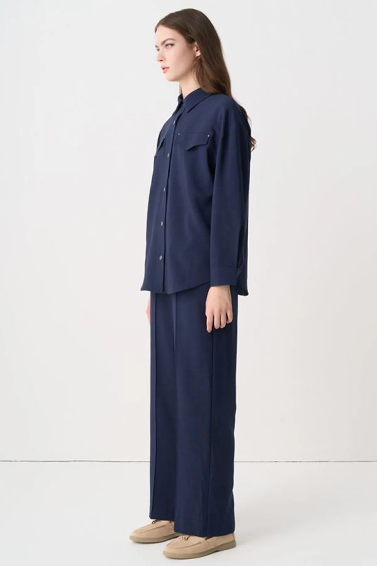 Drop Shoulder Relaxed Fit Shirt