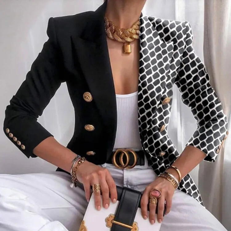 FashionSierra - Plus Size Elegant Butterfly Blazer