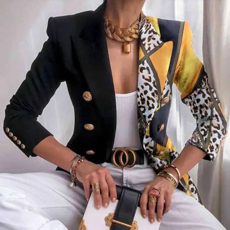 FashionSierra - Plus Size Elegant Butterfly Blazer