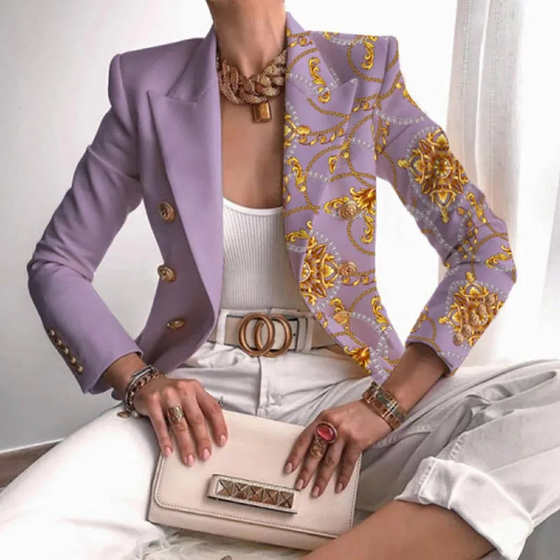 FashionSierra - Plus Size Elegant Butterfly Blazer