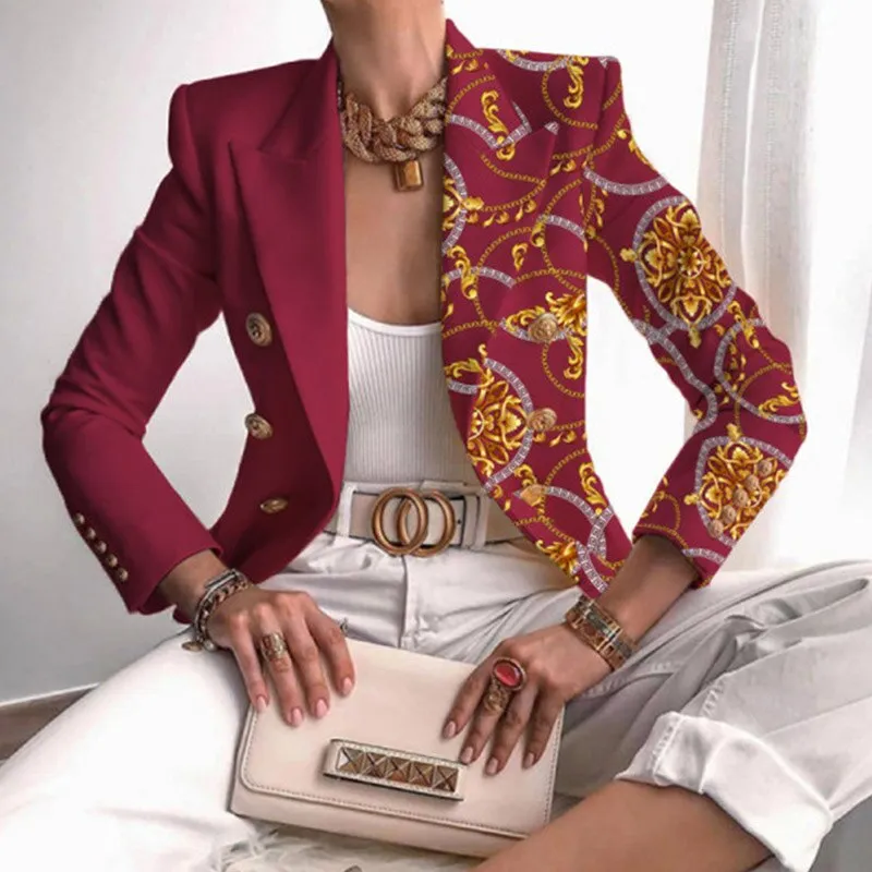 FashionSierra - Plus Size Elegant Butterfly Blazer