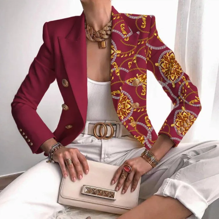 FashionSierra - Plus Size Elegant Butterfly Blazer