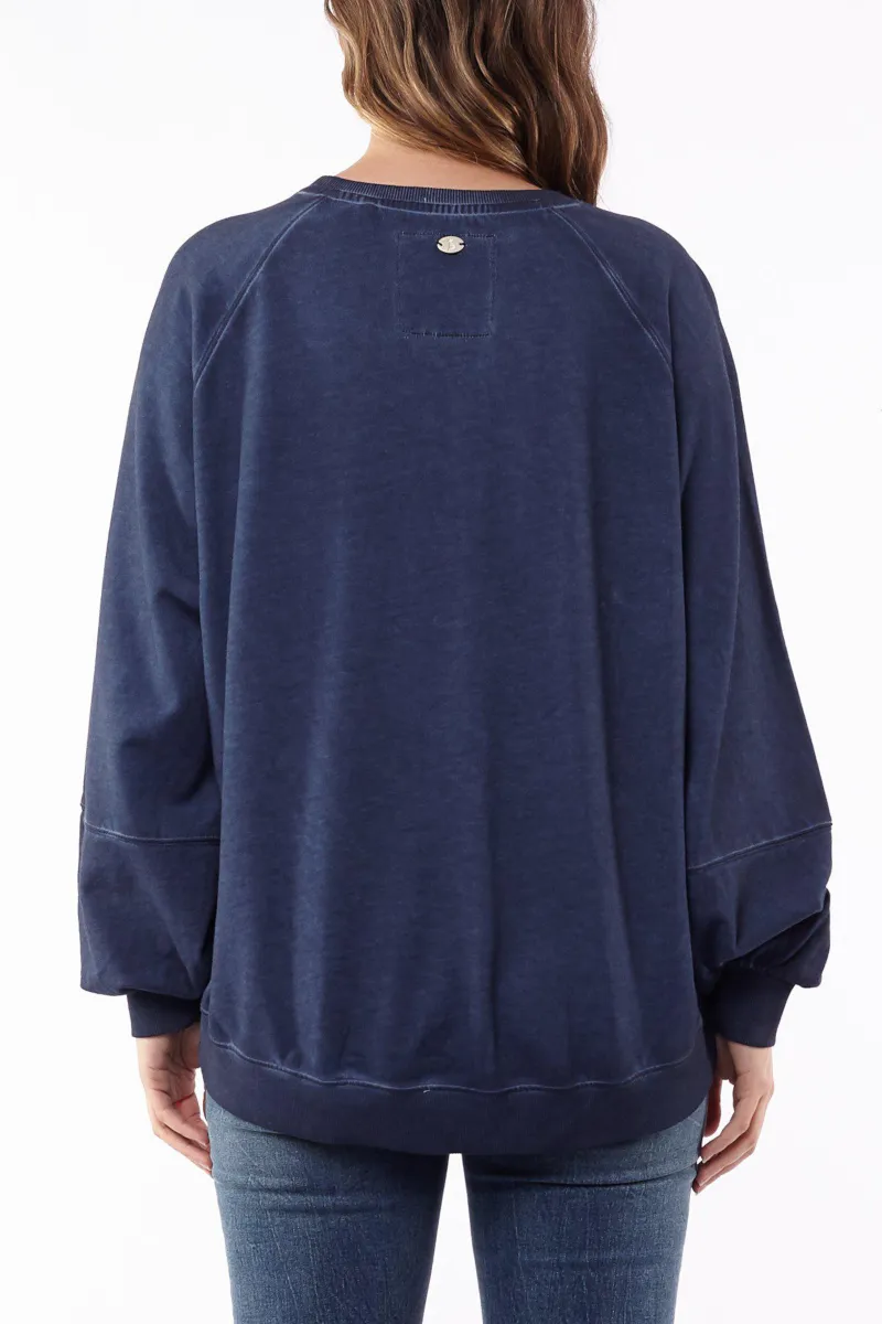 Foxwood - Heritage Sonny Crew Navy