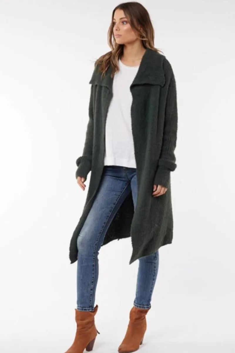 Foxwood - Liv Cardigan Green