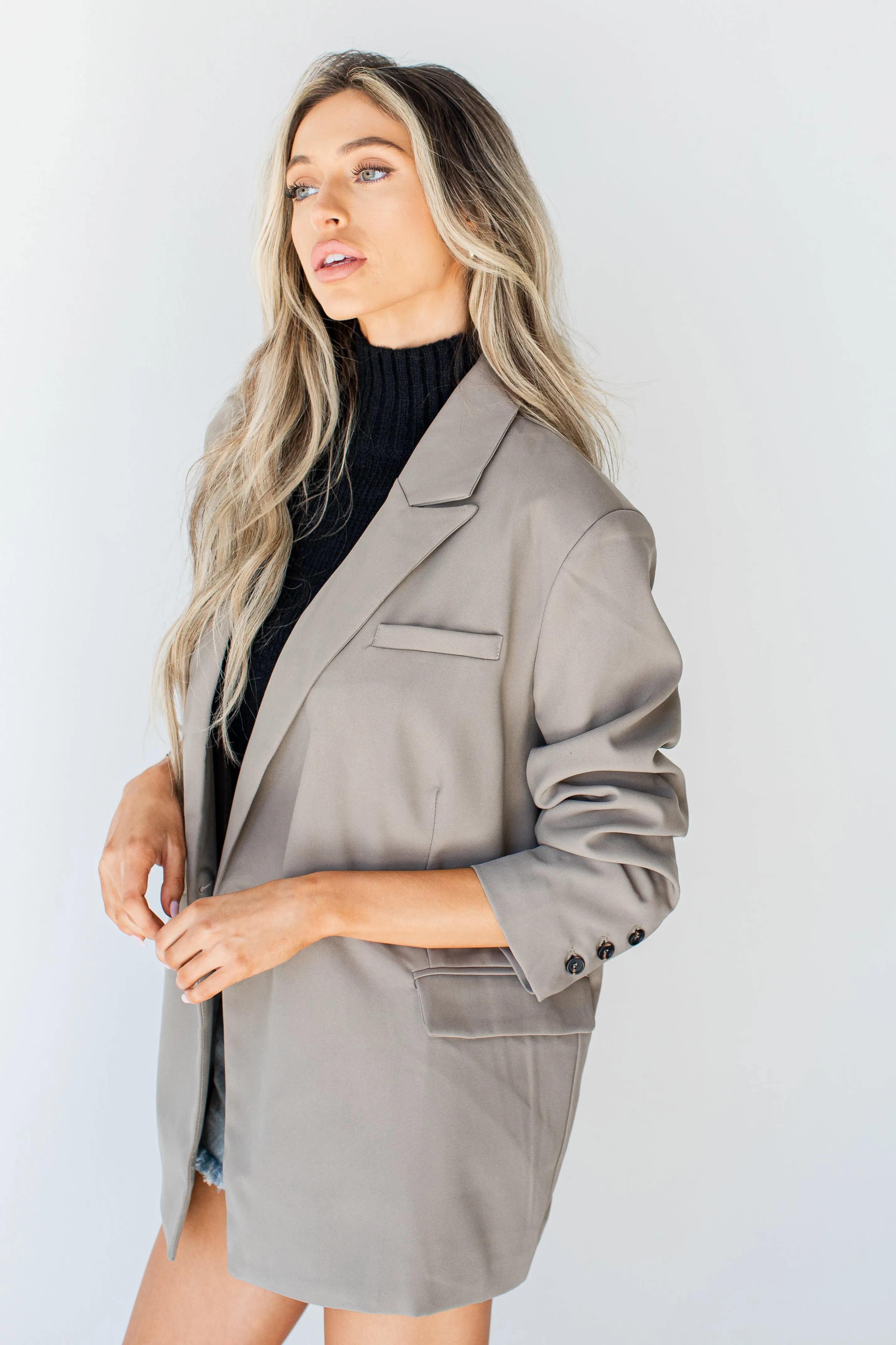 Here For Business Blazer