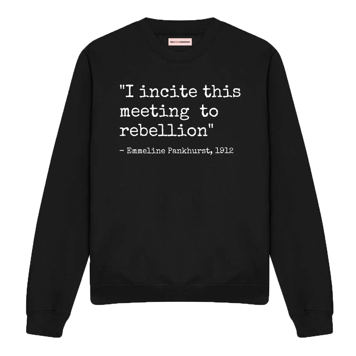 I Incite This Meeting To Rebellion Sweatshirt
