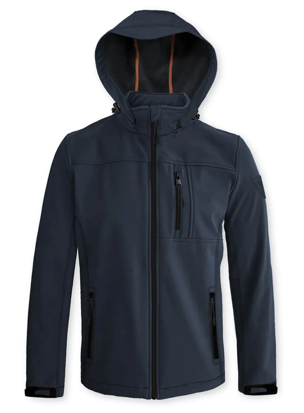 JACKSON - SOFTSHELL DEWSPO BONDED MESH JACKET "NAVY"