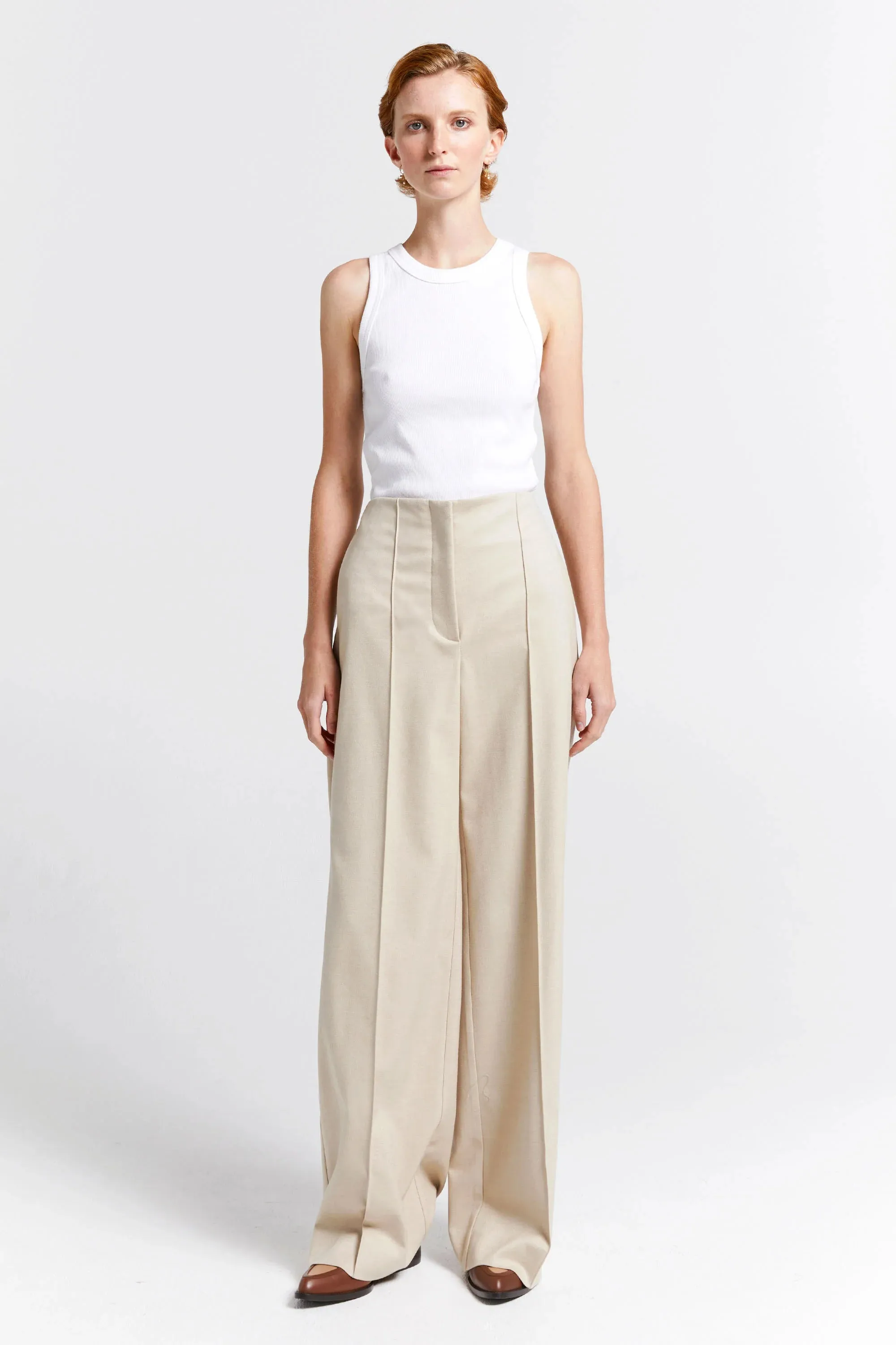 Karen Walker - Vestige Trousers Natural