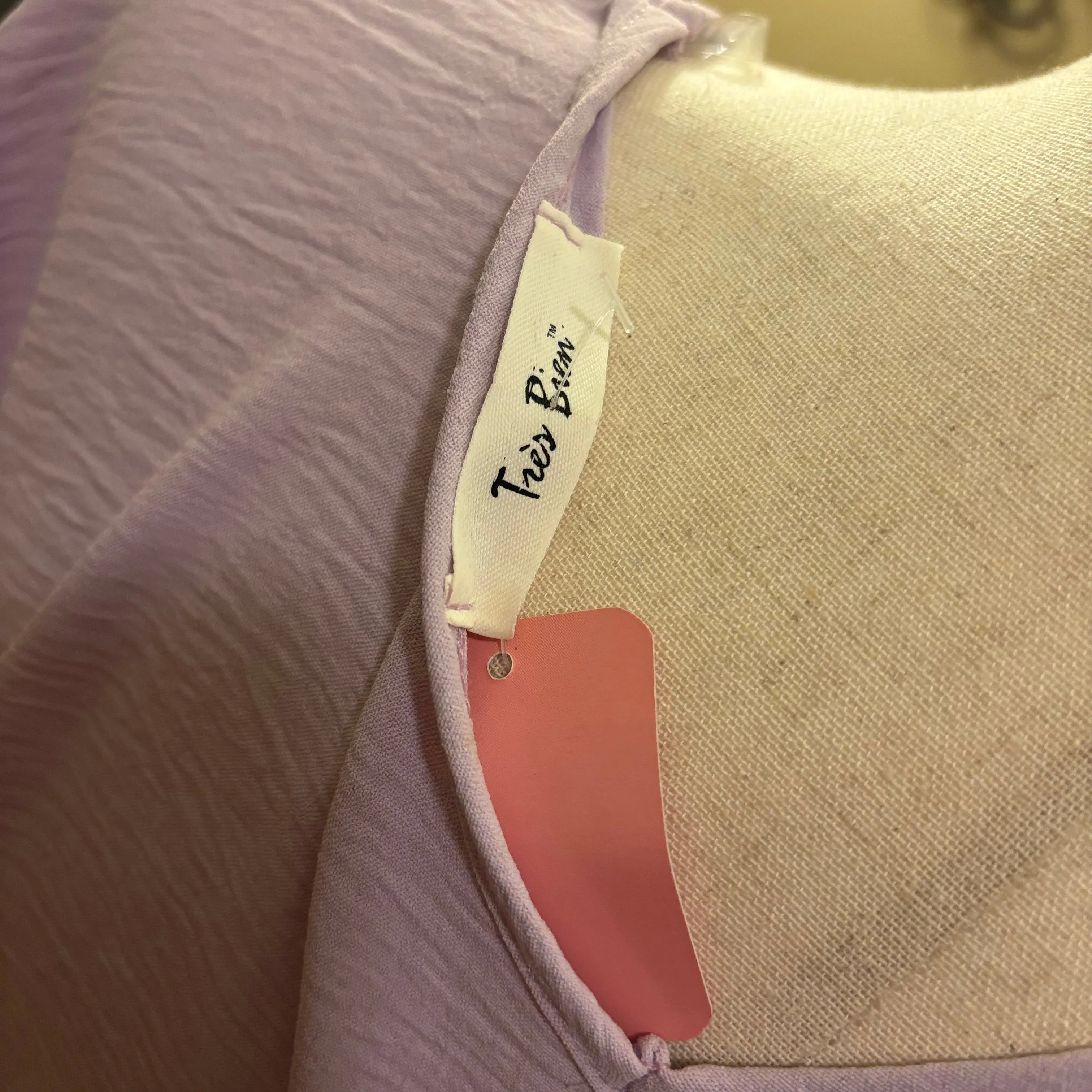Ladies V-Neck Short Sleeve Top