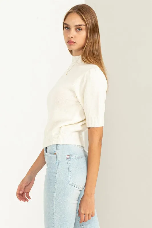 Lovely Puff Sweater