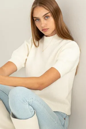 Lovely Puff Sweater
