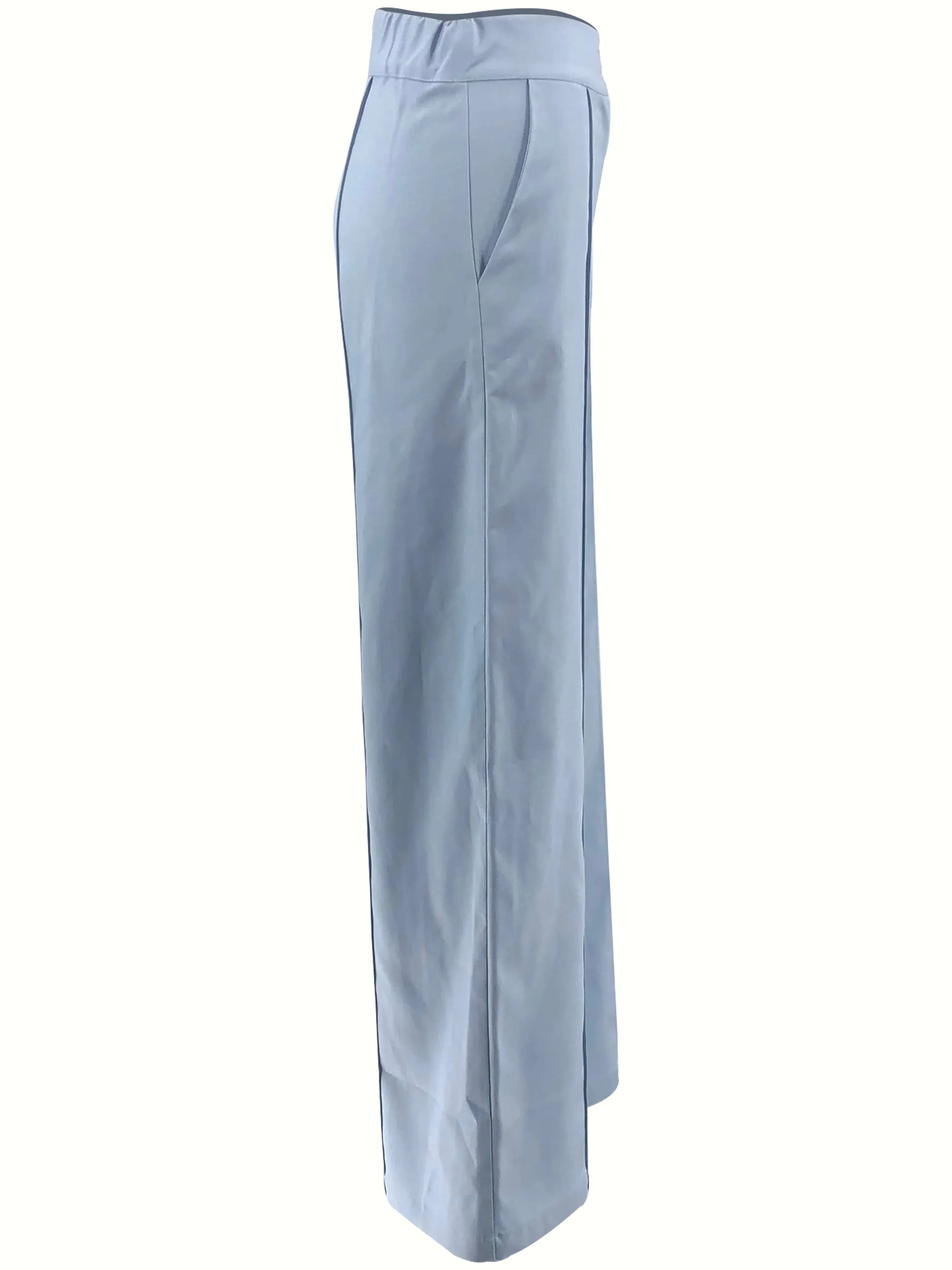 LVSANW M3239 European and American cross-border Amazon women's casual pants, elegant and elegant work clothing pants, versatile fashionable wide-leg pants