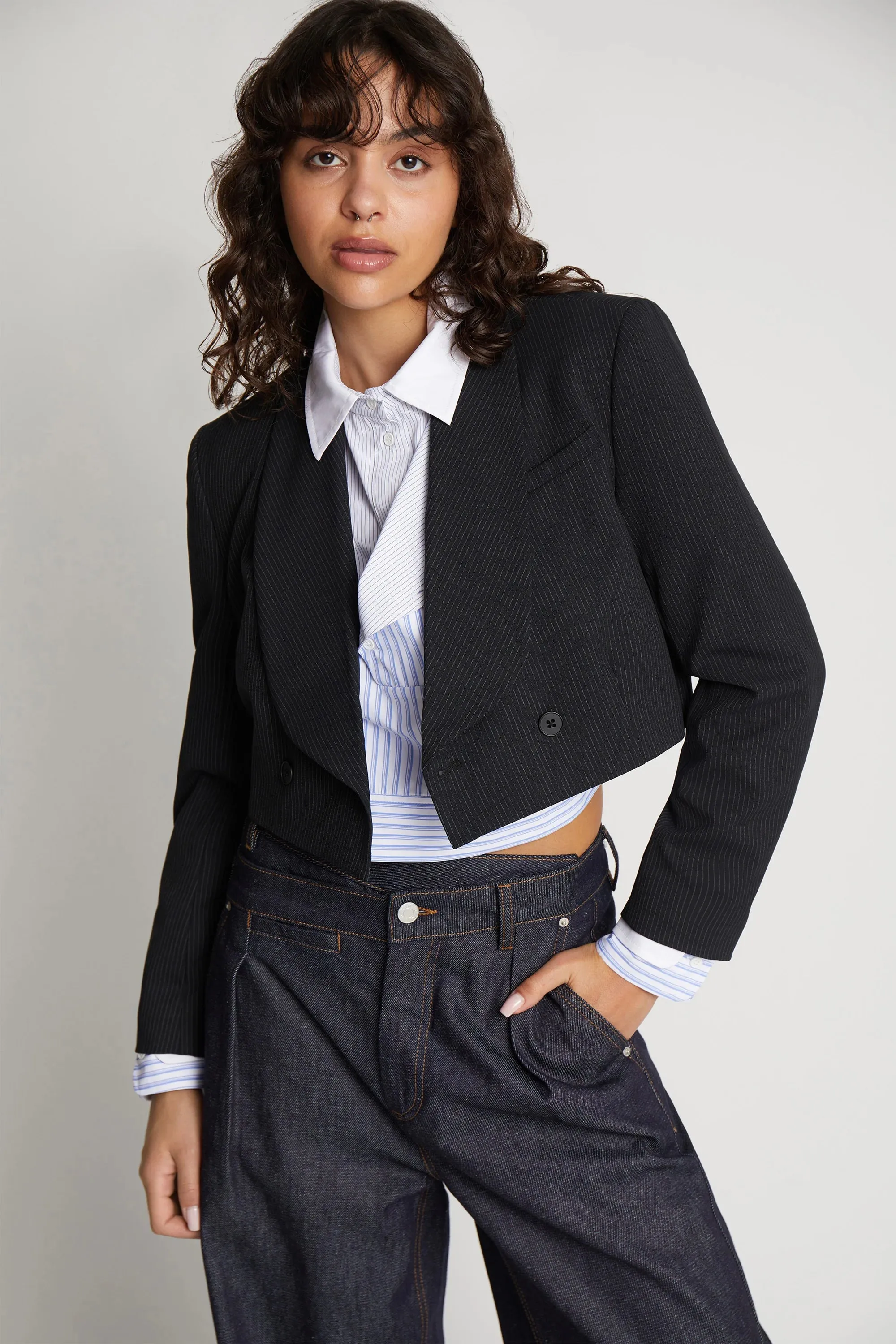 MUNTHE PINSTRIPED BLAZER