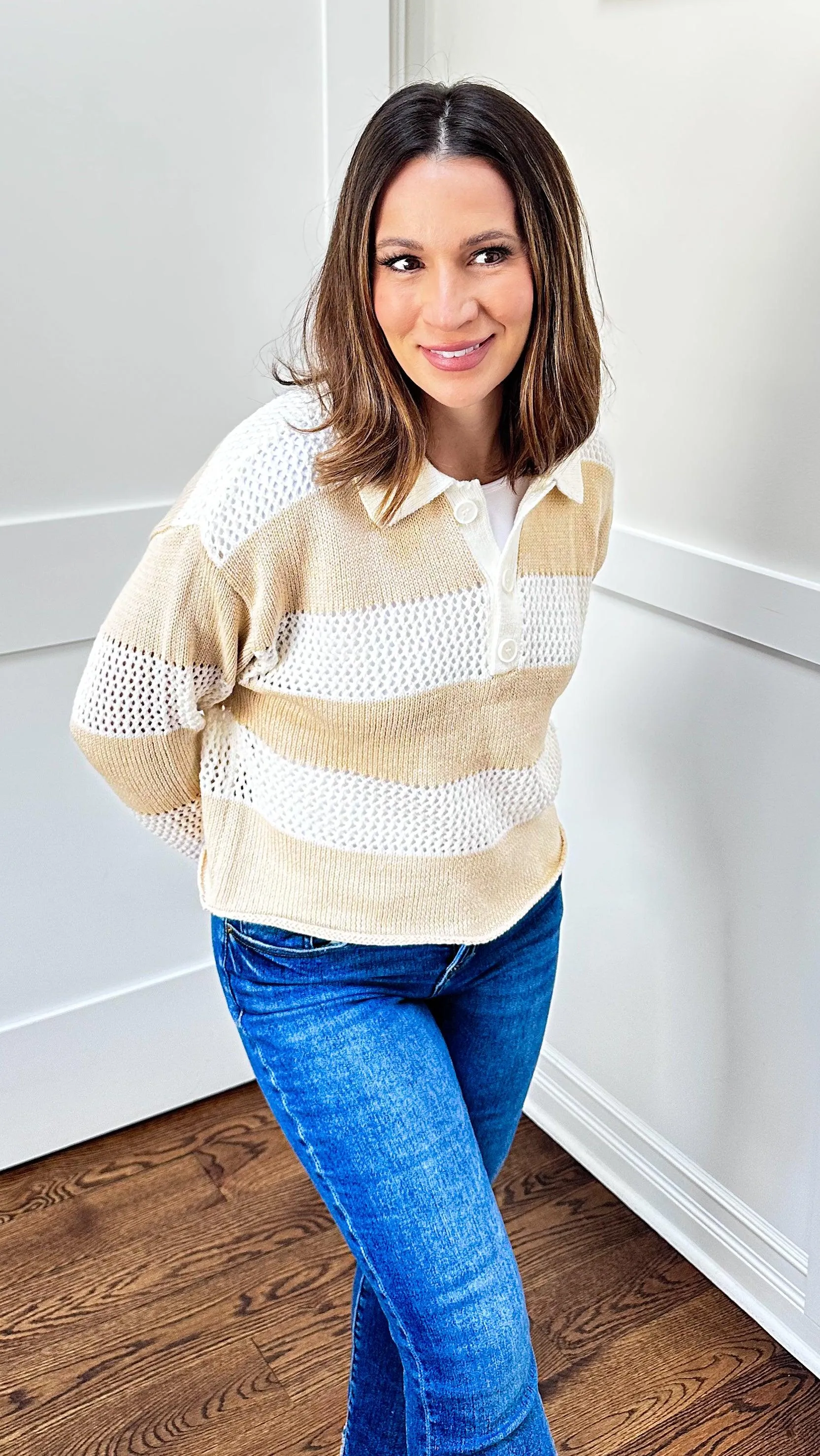 Oatmeal Knit Sweater