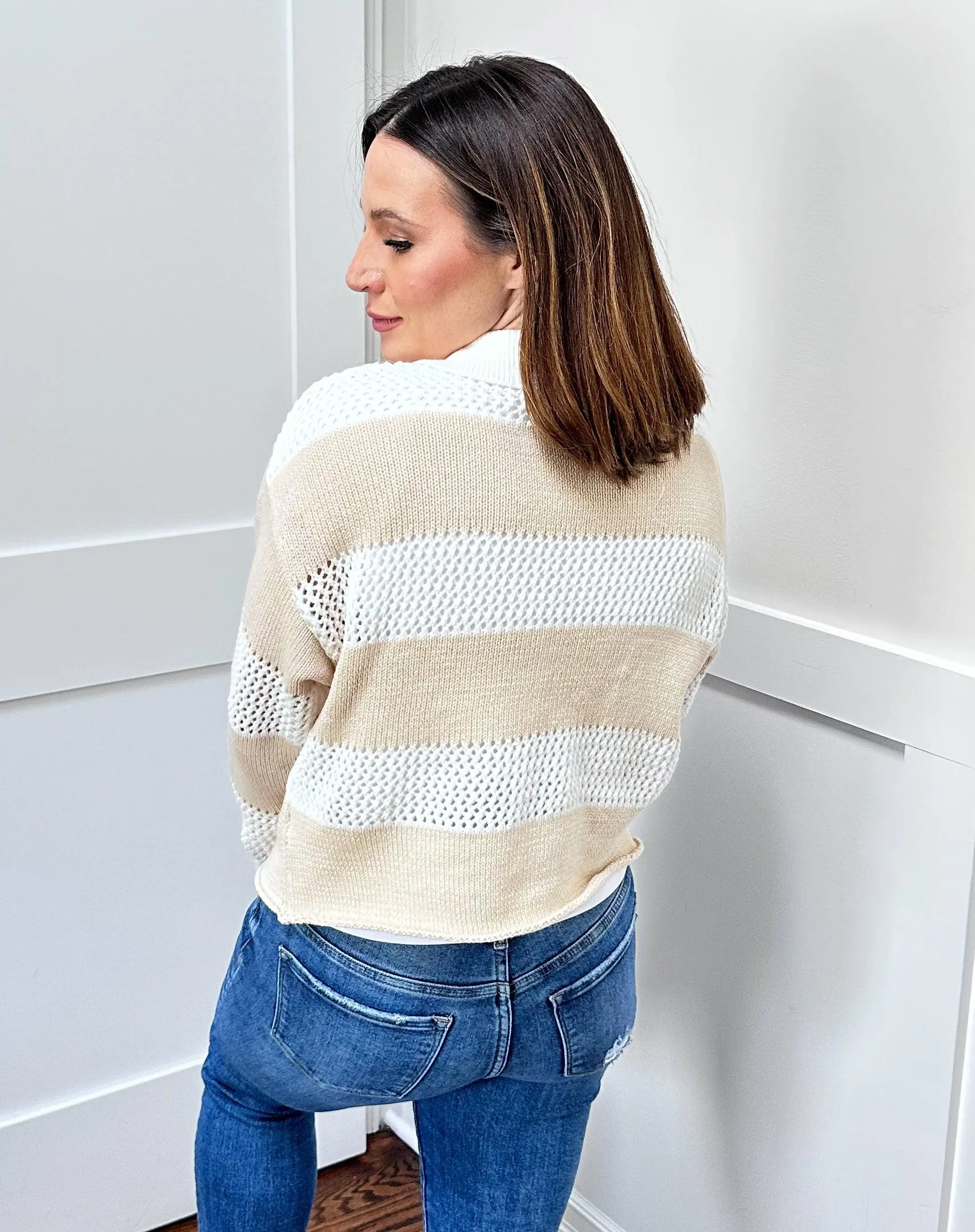 Oatmeal Knit Sweater