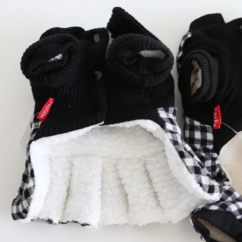 Panda Plaidet Pet Clothes