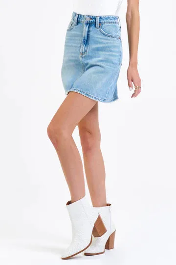 Quincy Classic Denim Skirt