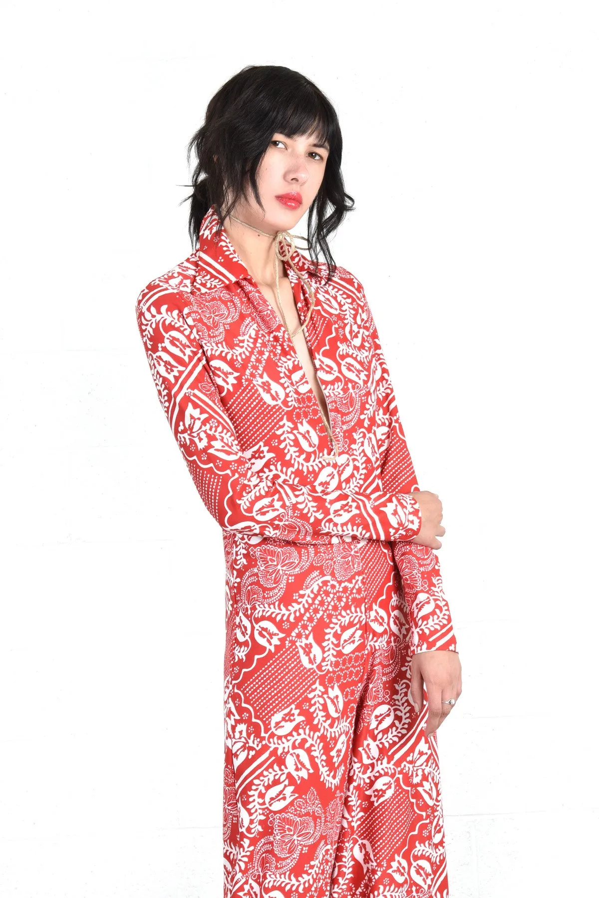 Riley Bandana Print Wide Leg Jumpsuit