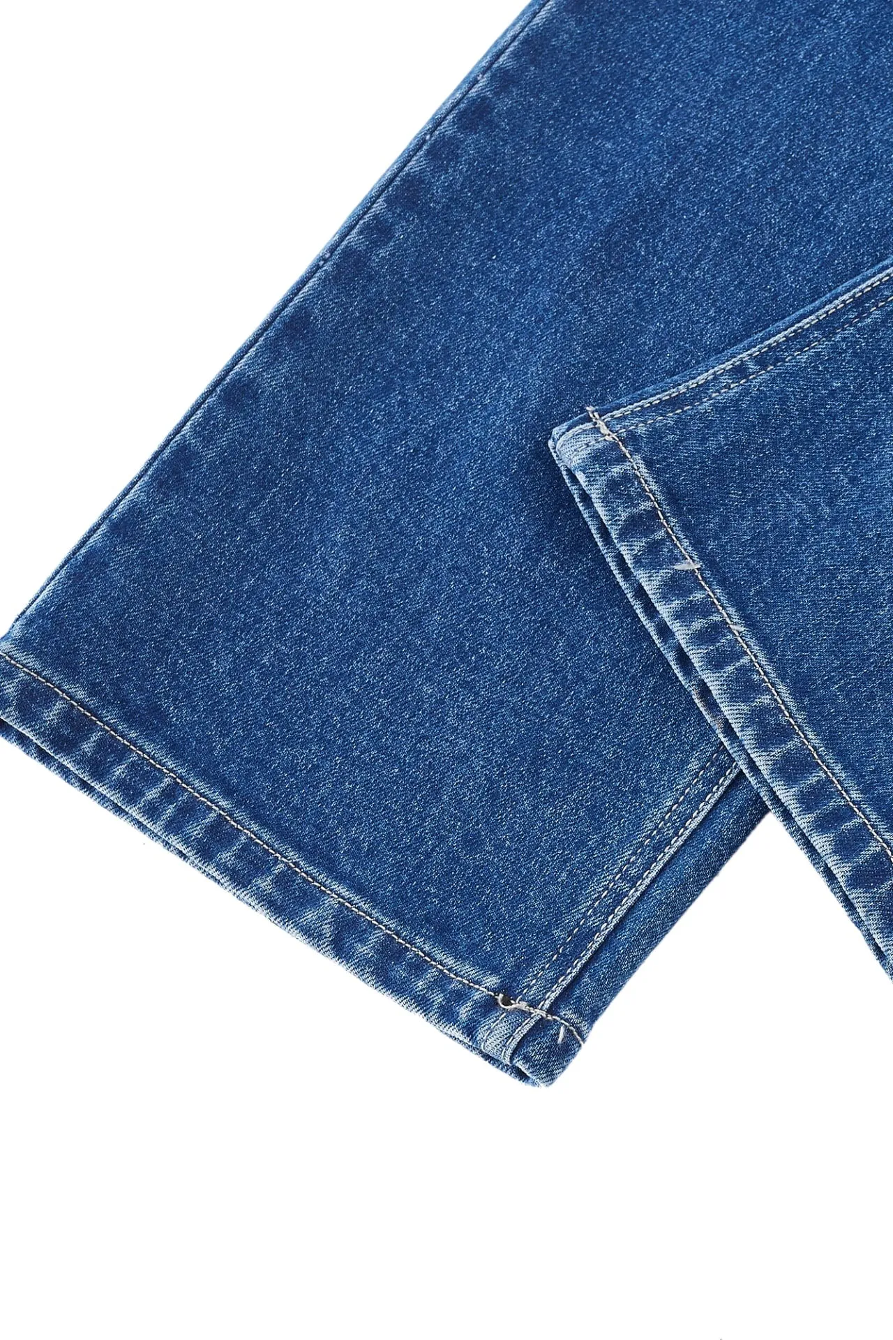 Roll up Straight Leg Jeans