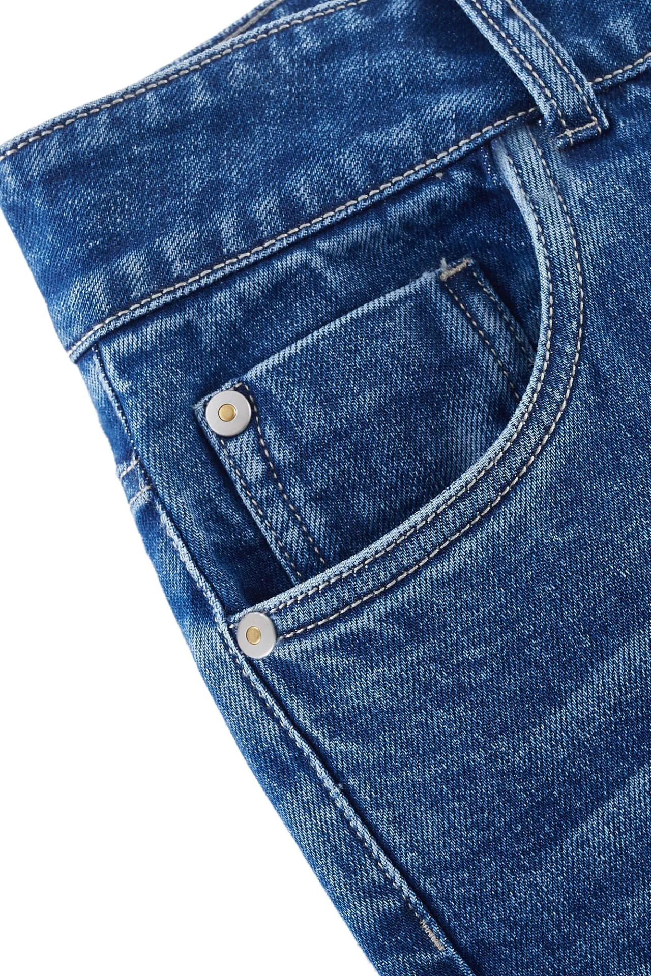 Roll up Straight Leg Jeans