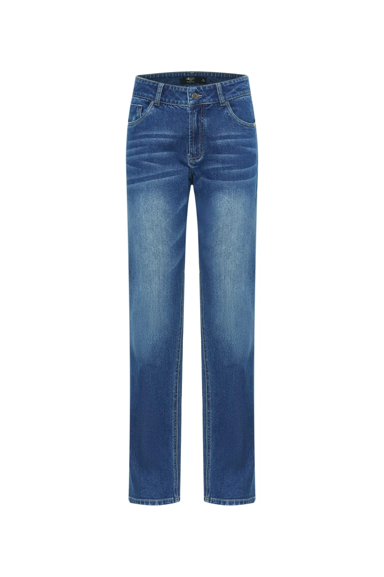 Roll up Straight Leg Jeans