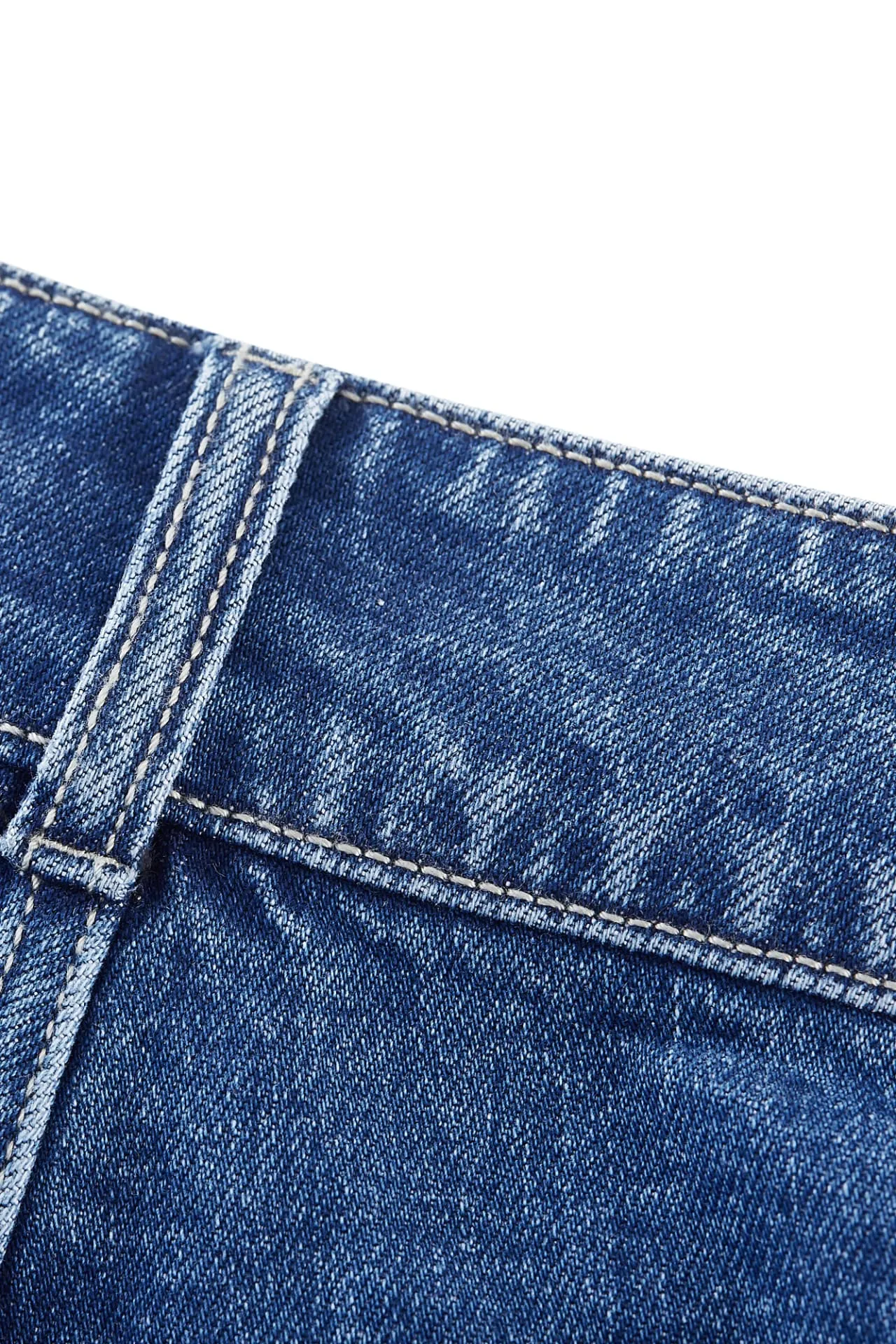 Roll up Straight Leg Jeans