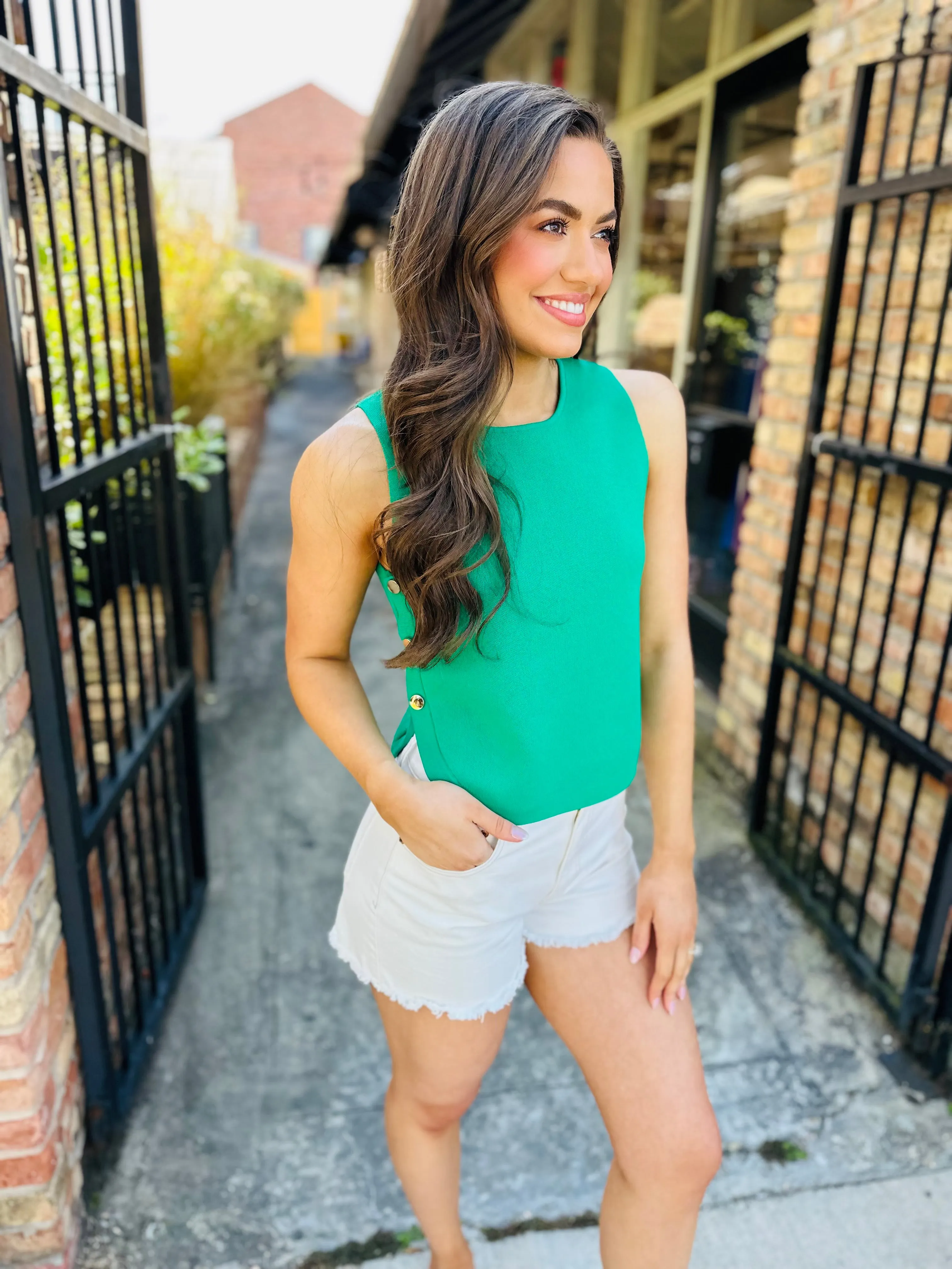 Sabina Top- Green