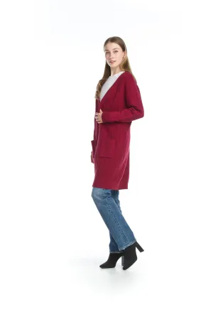 Soft cable Knit Cardigan With Pockets