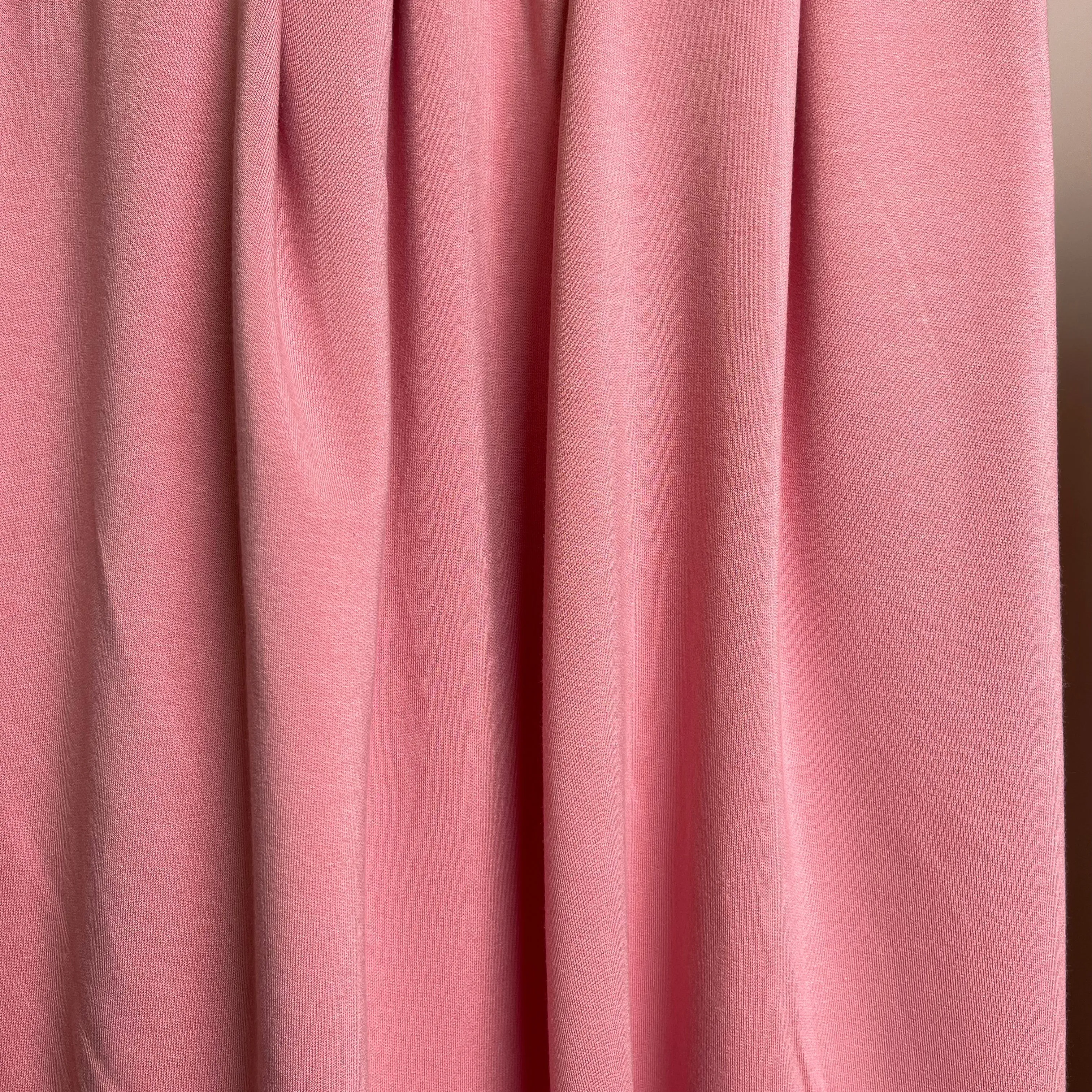 Splendour Modal French Terry in Coral Pink
