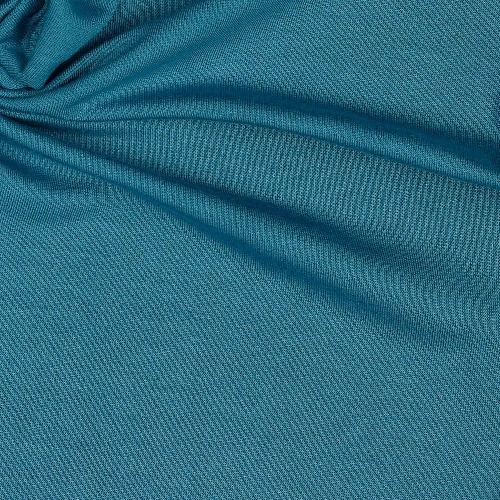 Splendour Modal French Terry in Freshwater Blue