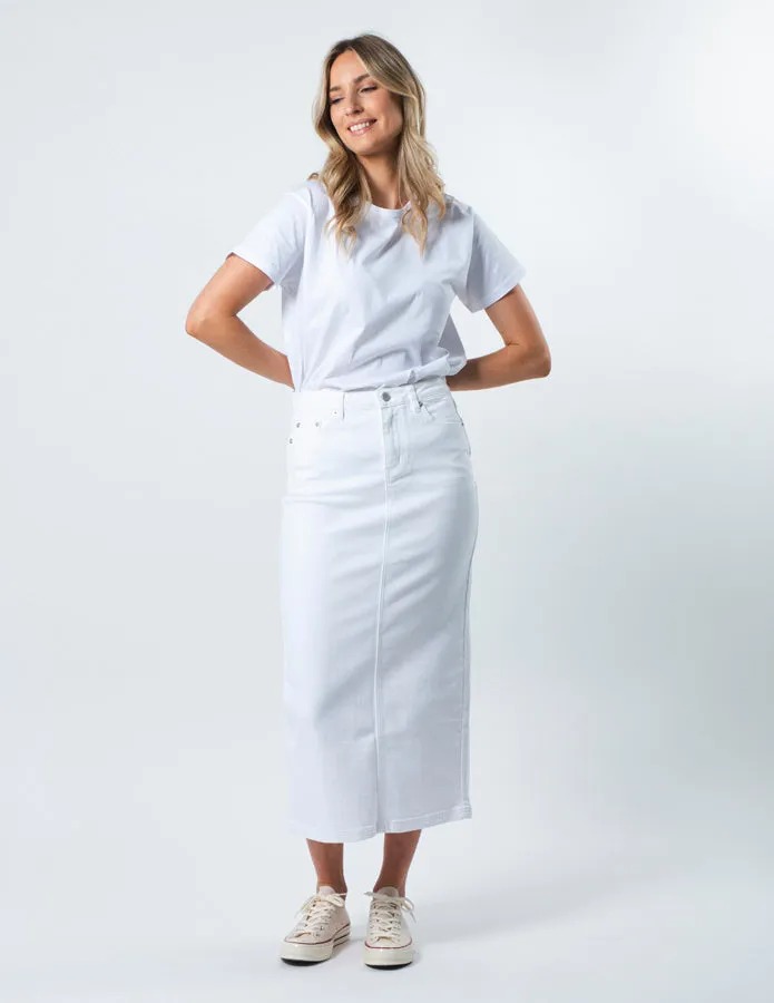STELLA ESSENTIALS Stacy Skirt - White
