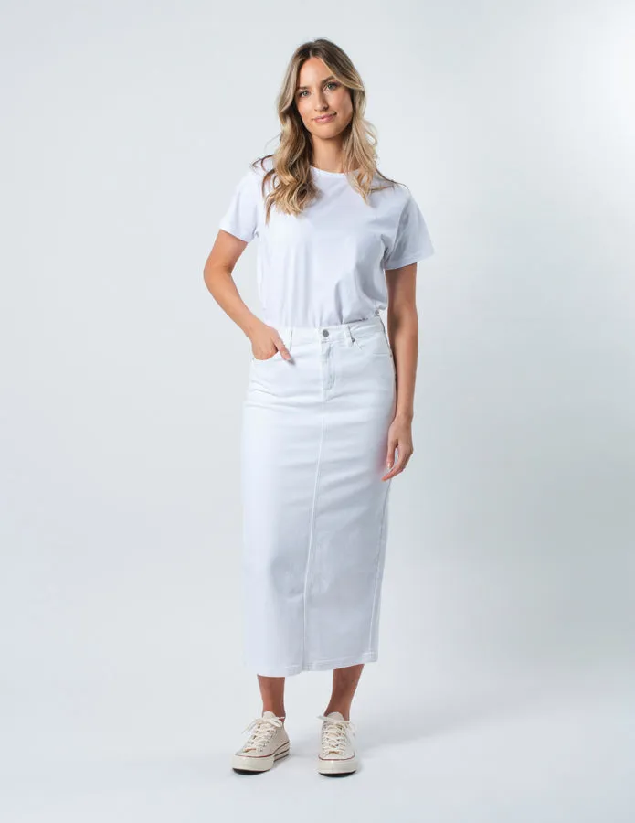 STELLA ESSENTIALS Stacy Skirt - White