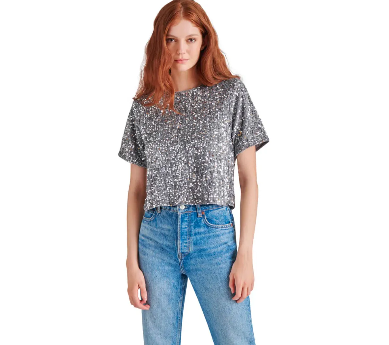 Steve Madden: Cressa Top in Grey