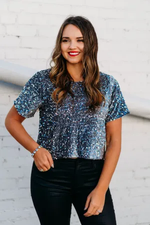 Steve Madden: Cressa Top in Grey