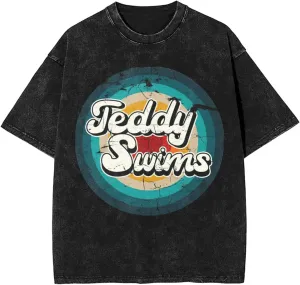 T Shirts for Men Oversized Loose Fit Tshirt Cotton Washed Vintage Tee Unisex Tops