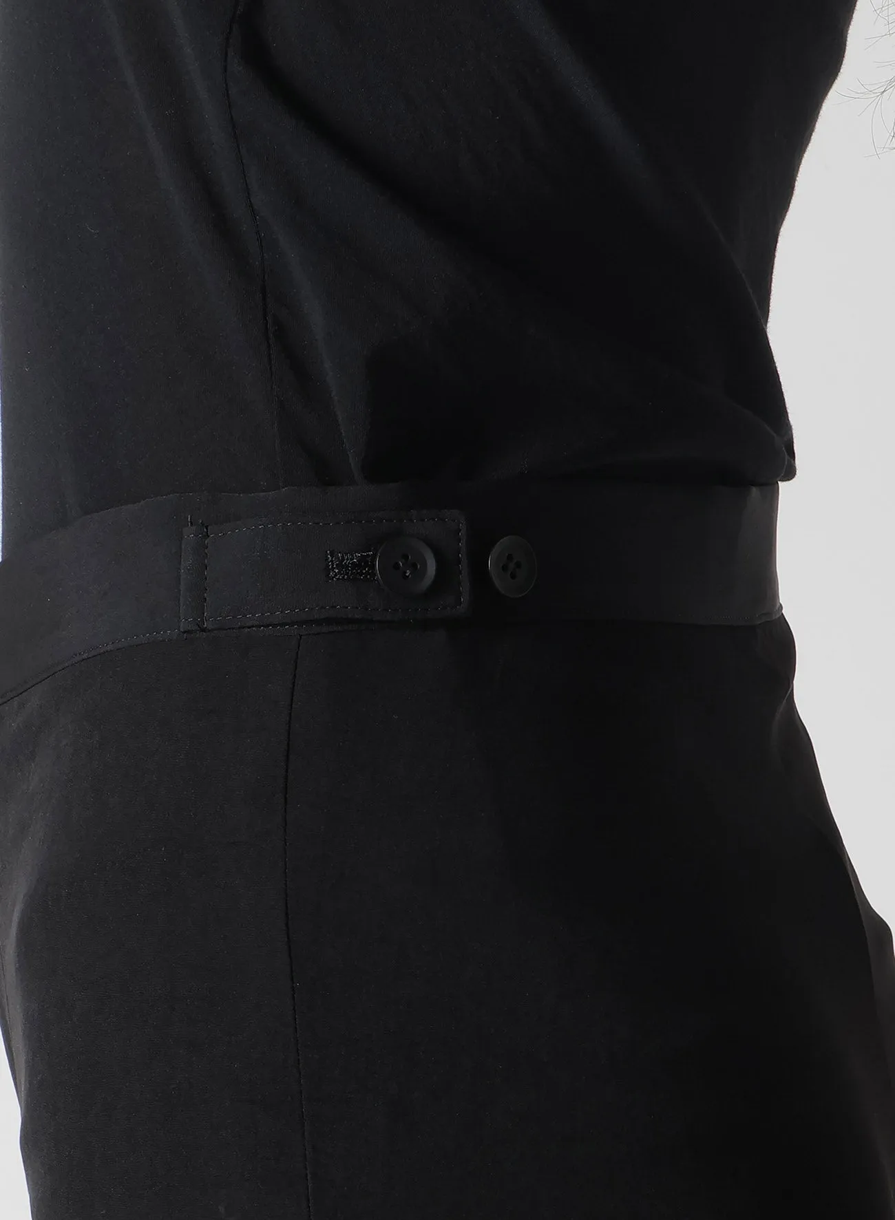 TA/PE CREPE DE CHINE STRAIGHT SLIM PANTS