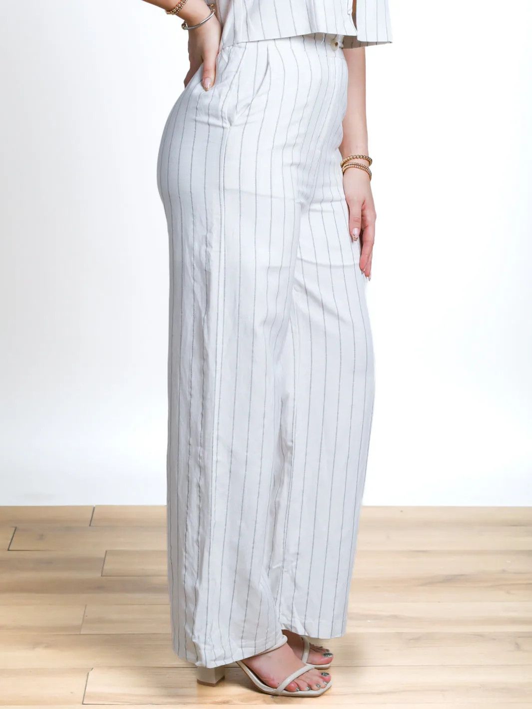Tread Lightly Pinstripe Pants