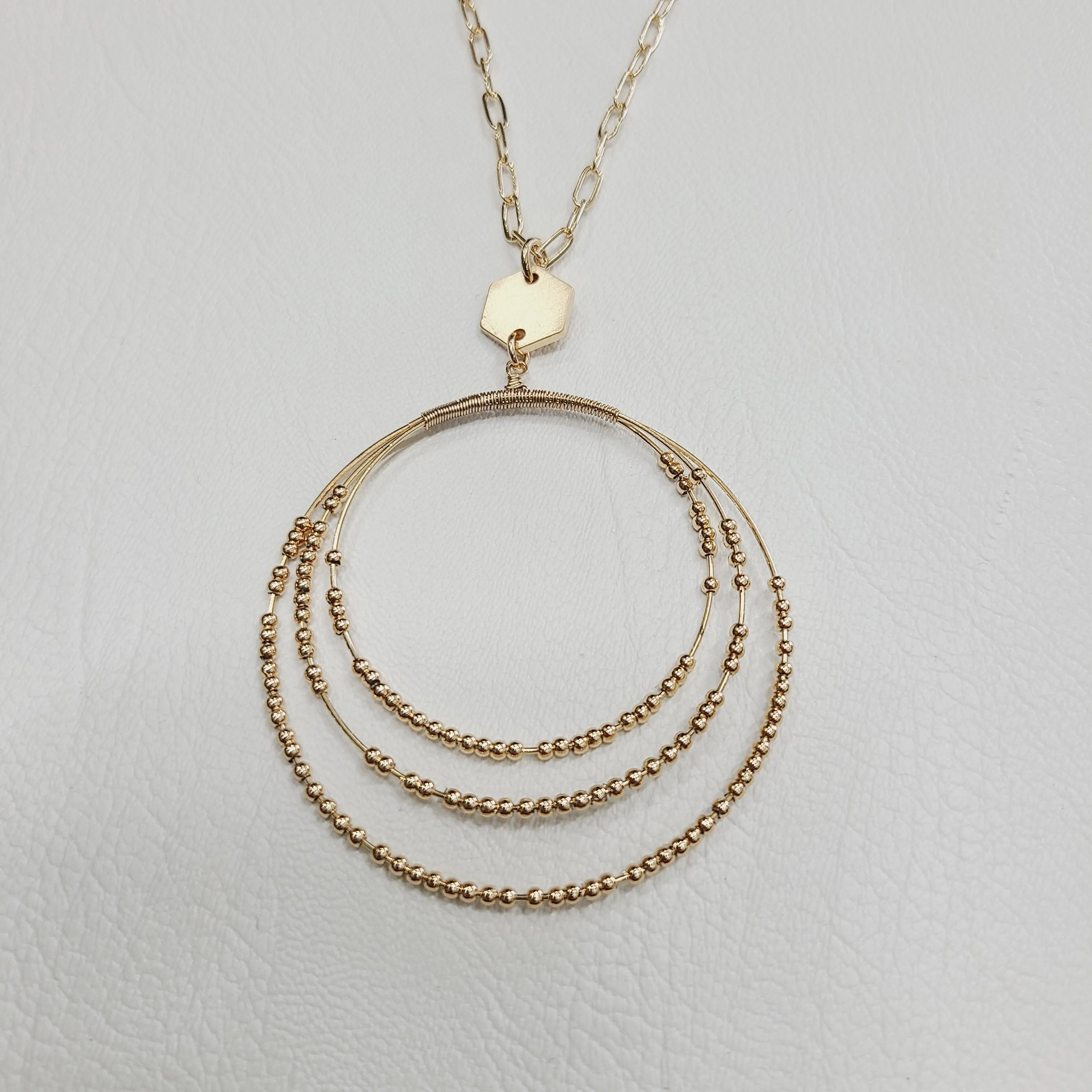Triple Play Necklace
