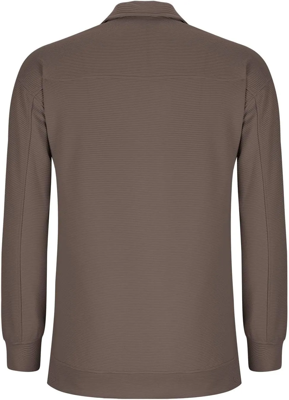 Womens 3/4 Zip Pullover Stand Collar Half Zip Sweatshirt with Pocket Casual Loose Fit Tunic Tops 2025 Spring Outfits