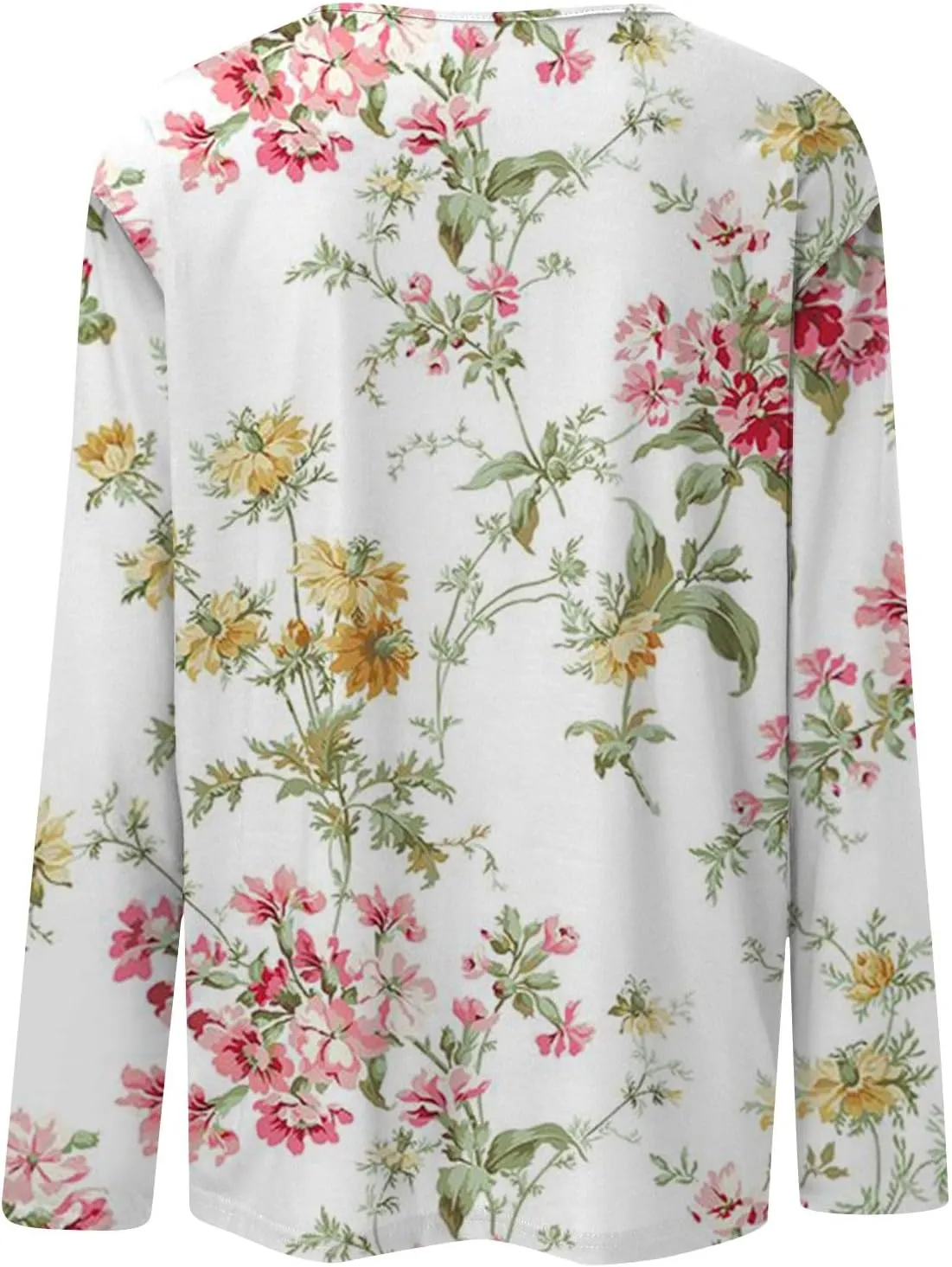 Womens Long Sleeve Tops Fall Sweatshirt Plus Size Tunic Crewneck Tops Winter Clothes